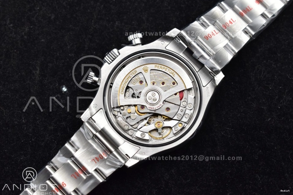 SH4131 Dial Black Durable Silver 1:1 Daytona Edition QF 126509 on 794 Bracelet V SS Best 0809
